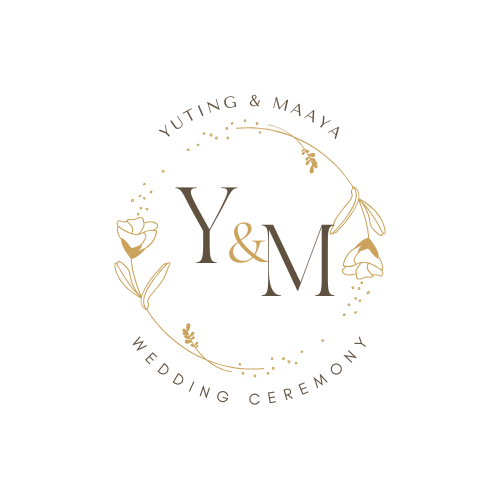 Yuting & Maaya Wedding Logo